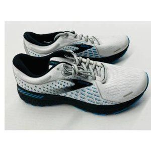 Brooks Adrenaline GTS 21 Size 9 White Blue Running Sneakers